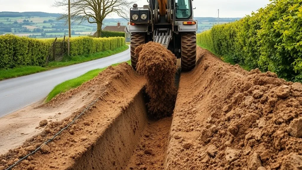 Chain Trenching in Maidstone | Fast, Clean Trench Excavation