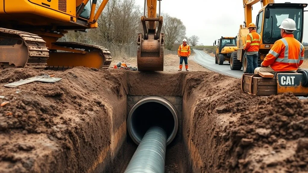 Pipe Ramming in Maidstone | Driving Pipes Under Roads, Walls & Buildings